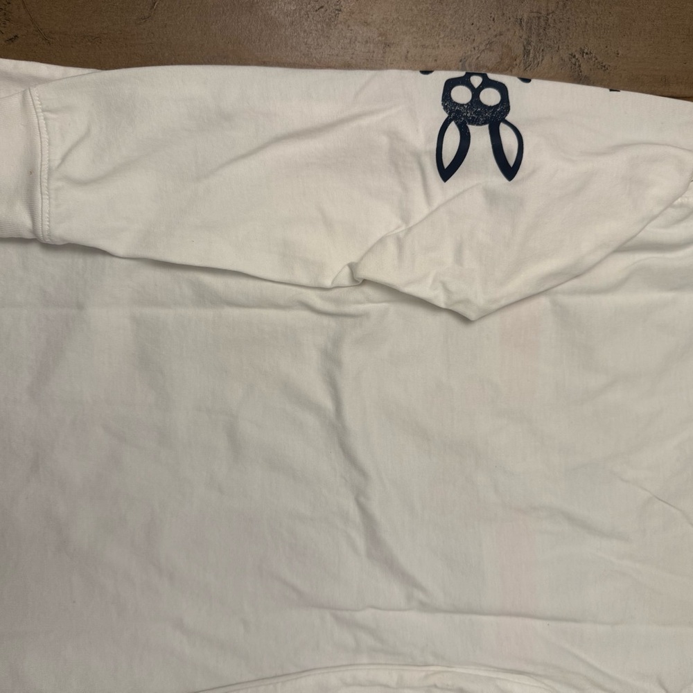 White Kids Shirt with Bunny Logo - Picture 4 of 4